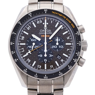 オメガ スピードマスター HB-SIA ソーラーインパル GMT