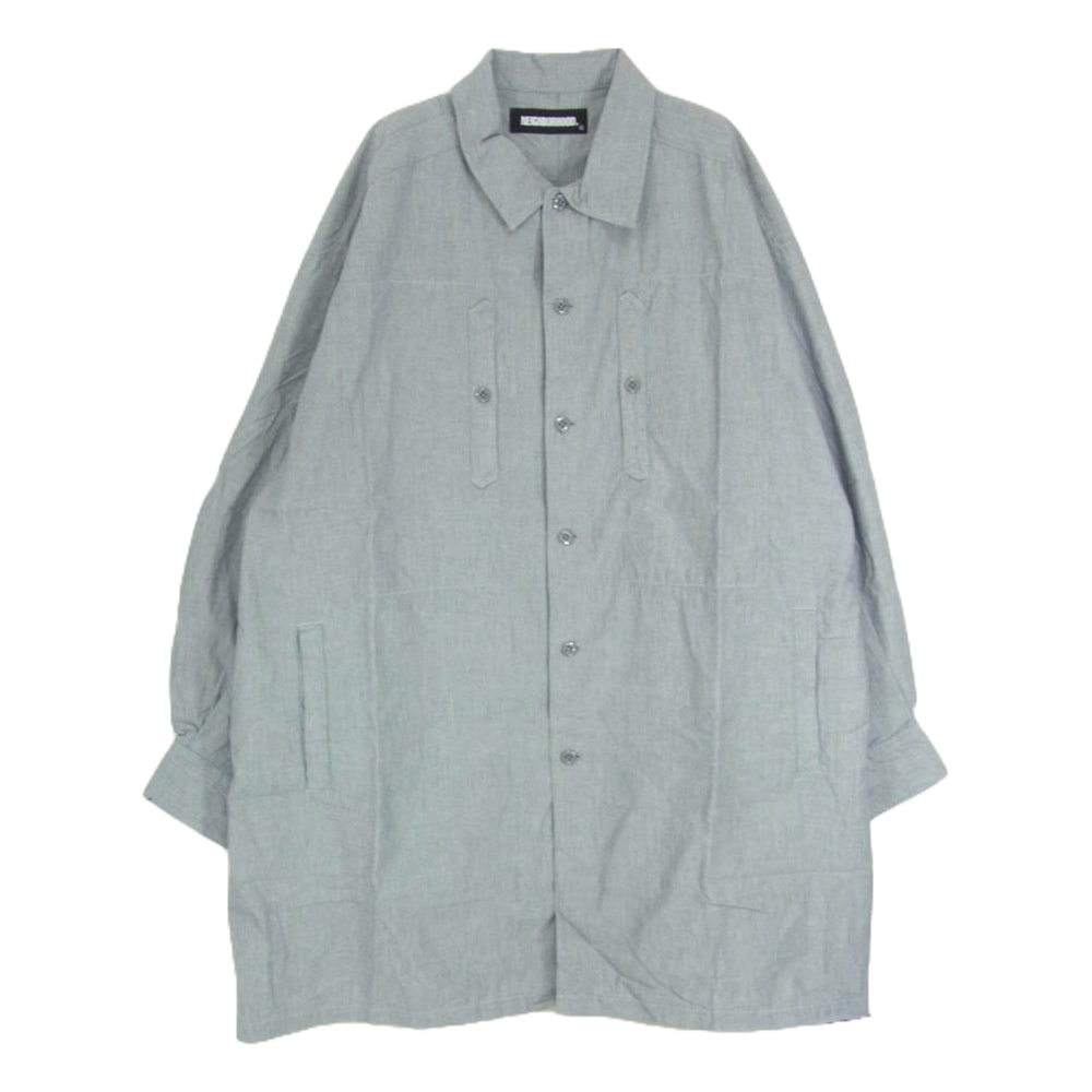 NEIGHBORHOOD ネイバーフッド 長袖シャツ 21AW 212AQNH-SHM03 ROTHKO/C-SHIRT ワークシャツ グレー系 S【極上美品】【中古】