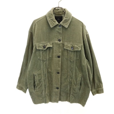 ZARA ザラ コーデュロイジャケット XS カーキ