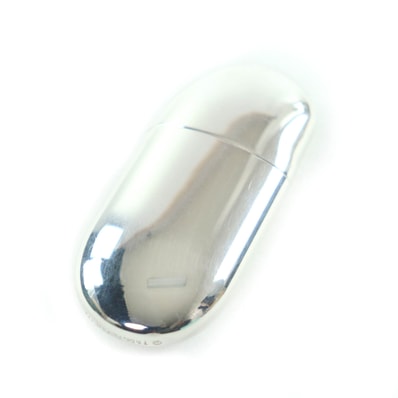 美品 ティファニー ライター ビーンズ オイルライター シルバー レディース