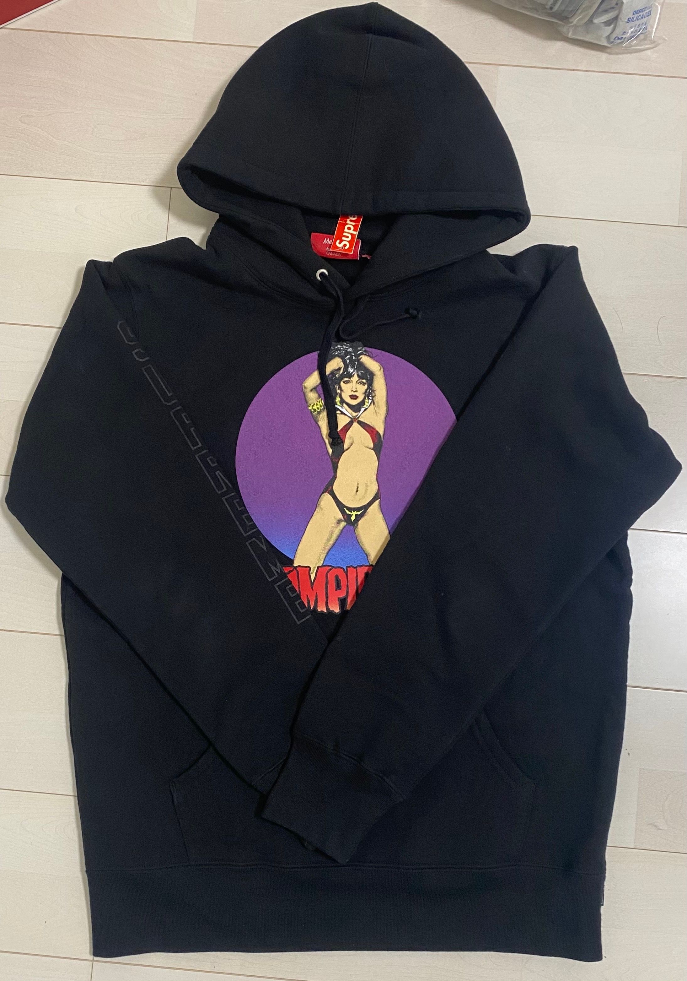 Supreme Vampirella Hooded Sweatshirt "Black"