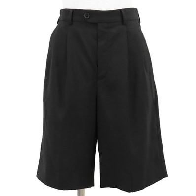 CELINE セリーヌ ショートパンツ サイズ 36 レディース ウール100% 半ズボン ボトムス ブラック 黒 イタリア製