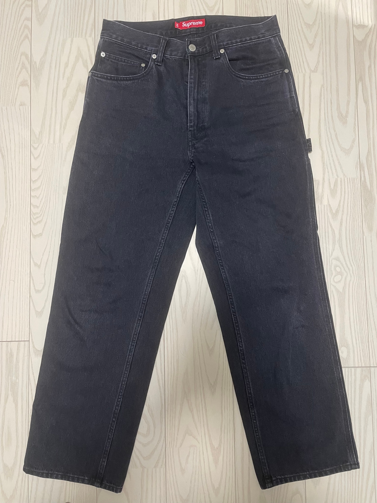 Supreme Denim Painter Pant "Black"