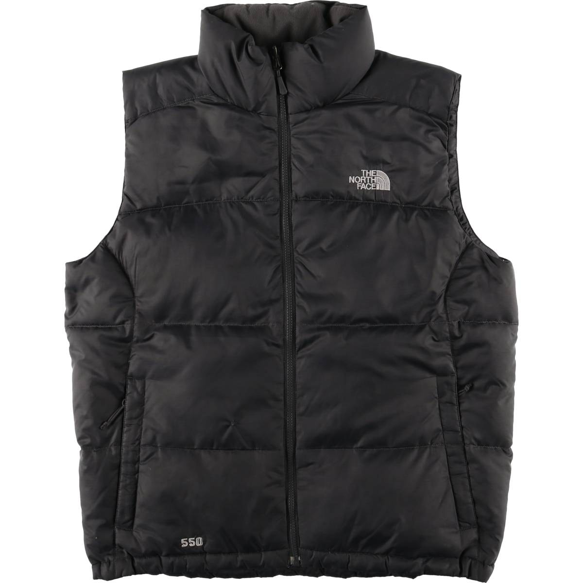 古着 ザノースフェイス THE NORTH FACE 550フィルパワー グースダウンベスト メンズM相当/eaa602286