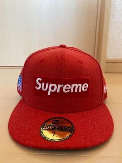 Supreme World Famous Box Logo New Era® "Red"