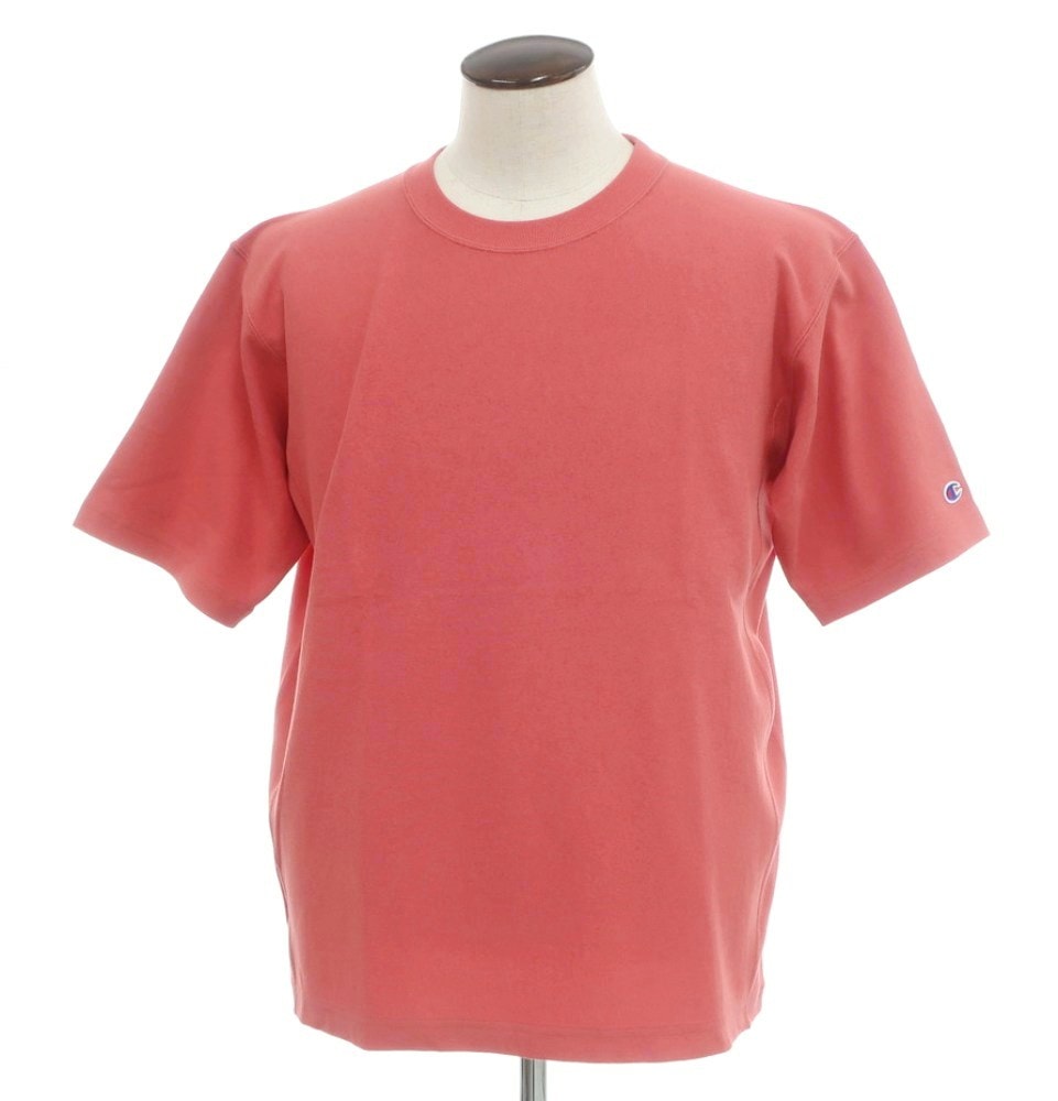 【中古】【未使用】チャンピオン Champion URBAN RESEARCH別注 2025年春夏 コットン クルーネック 半袖Tシャツ ピンク系【サイズL】【メンズ】