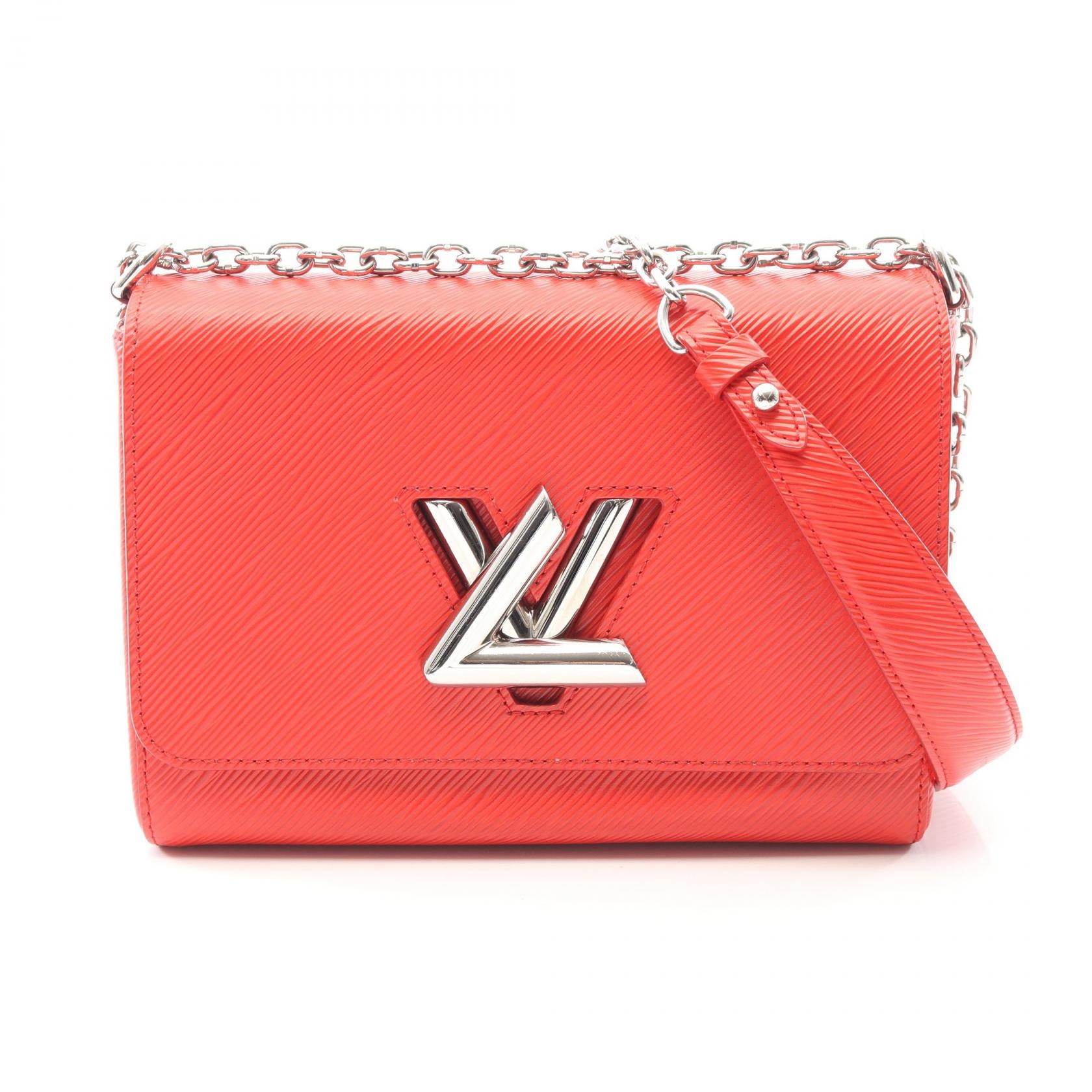 ルイ・ヴィトン LOUIS VUITTON ツイストMM ショルダーバッグ バッグ レザー エピ コクリコ レディース レッド系 M50523 【中古】