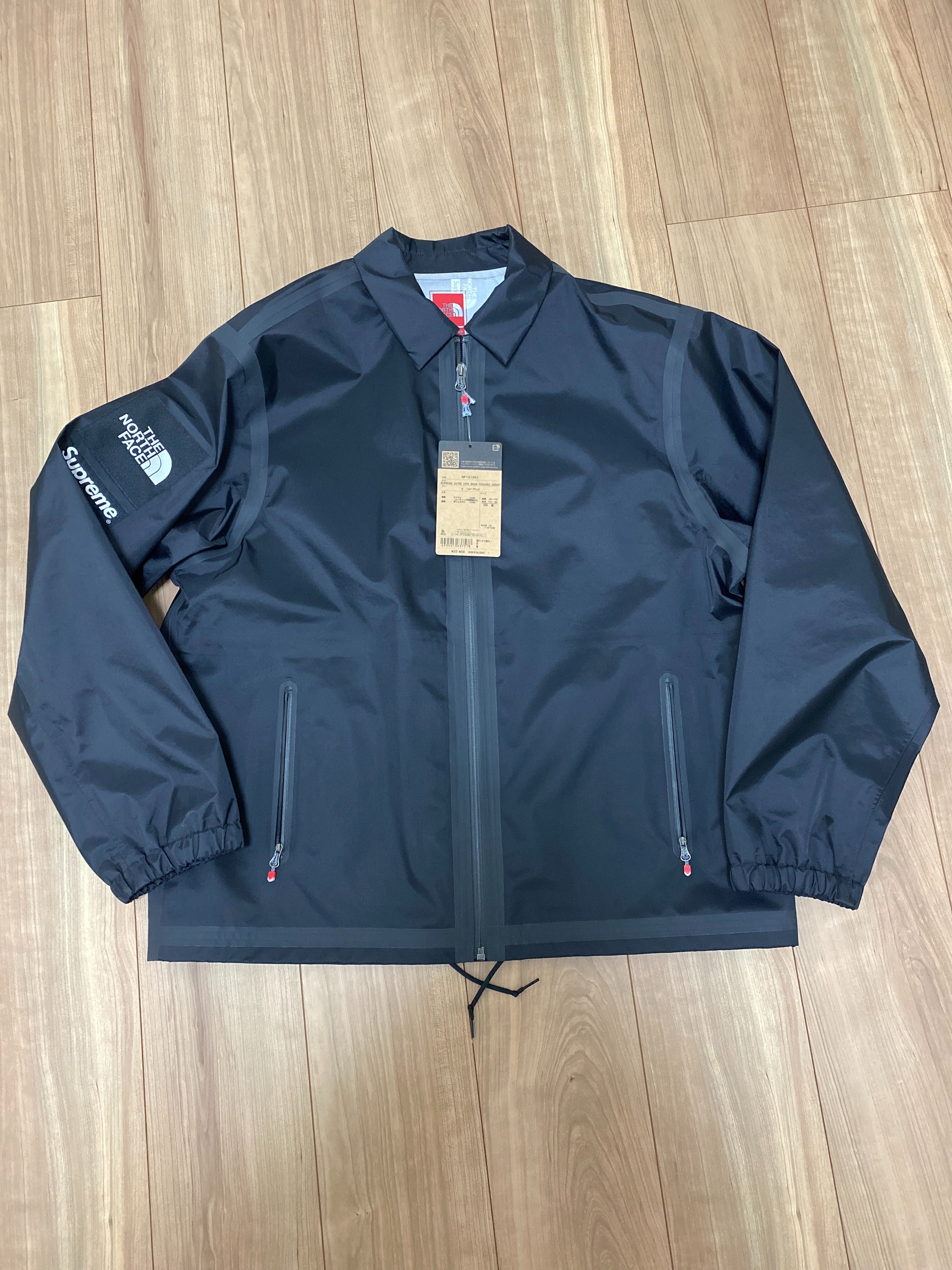 Supreme x The North Face Summit Series Outer Tape Seam Coaches Jacket "Black"