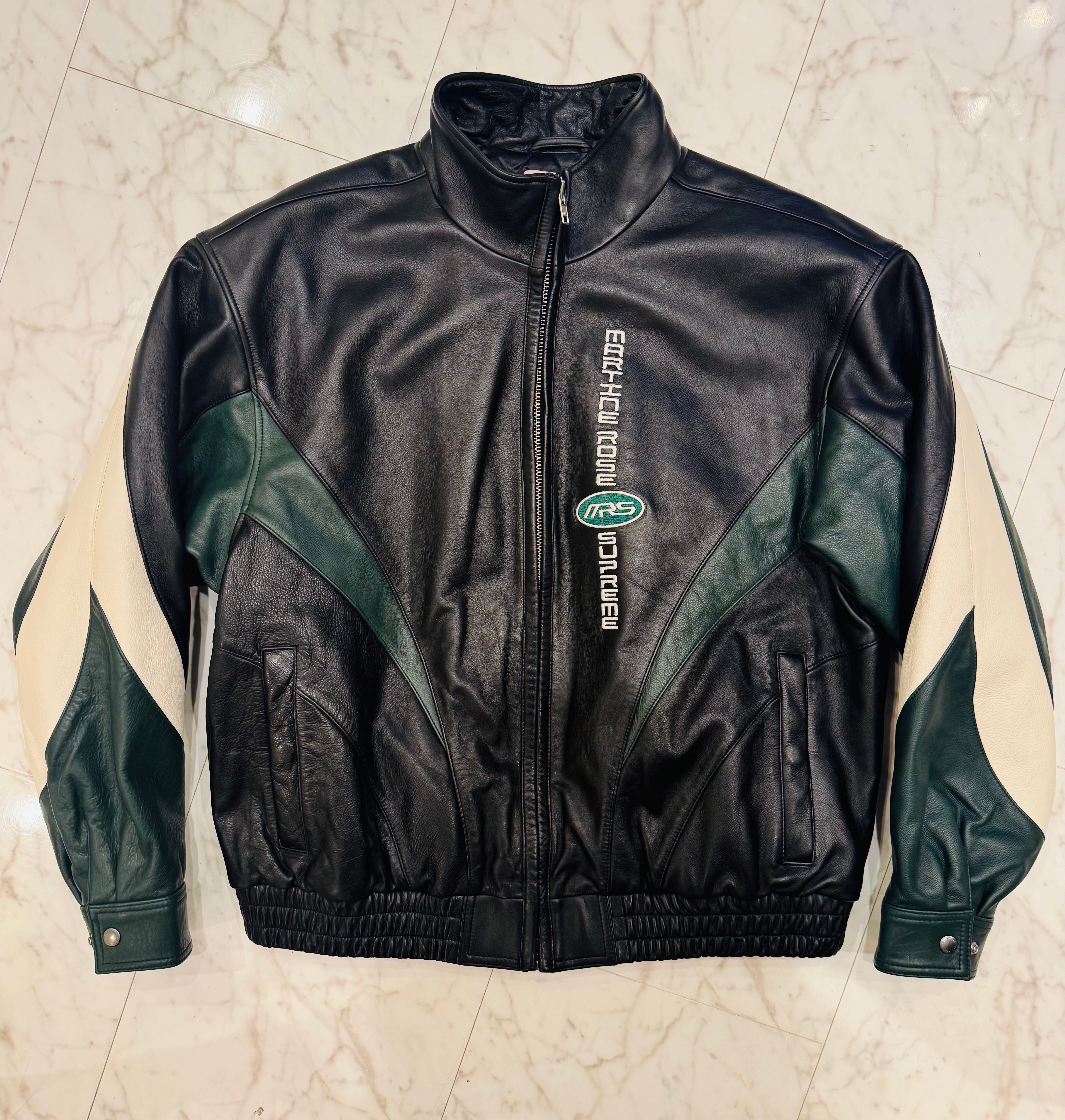 Supreme x Martine Rose Leather Jacket "Black"