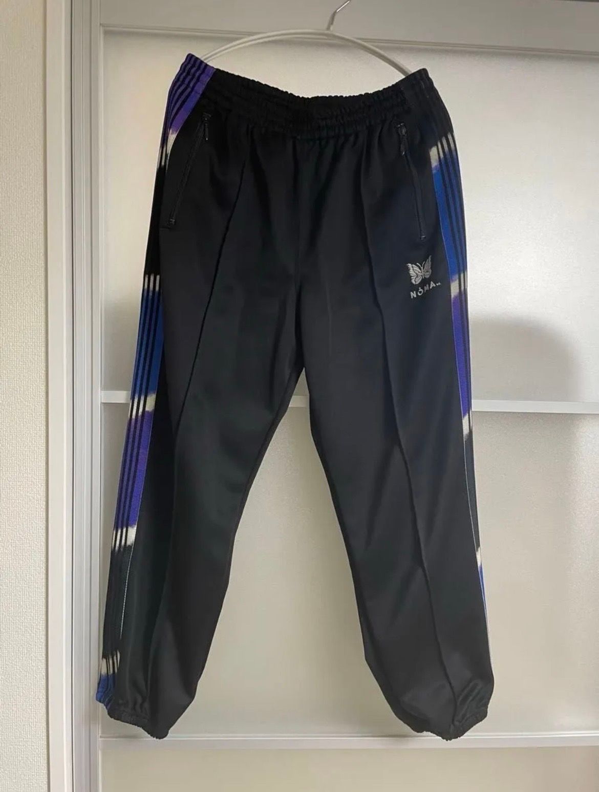 Needles x Noma t.d. Zipped Track Pant "Black"