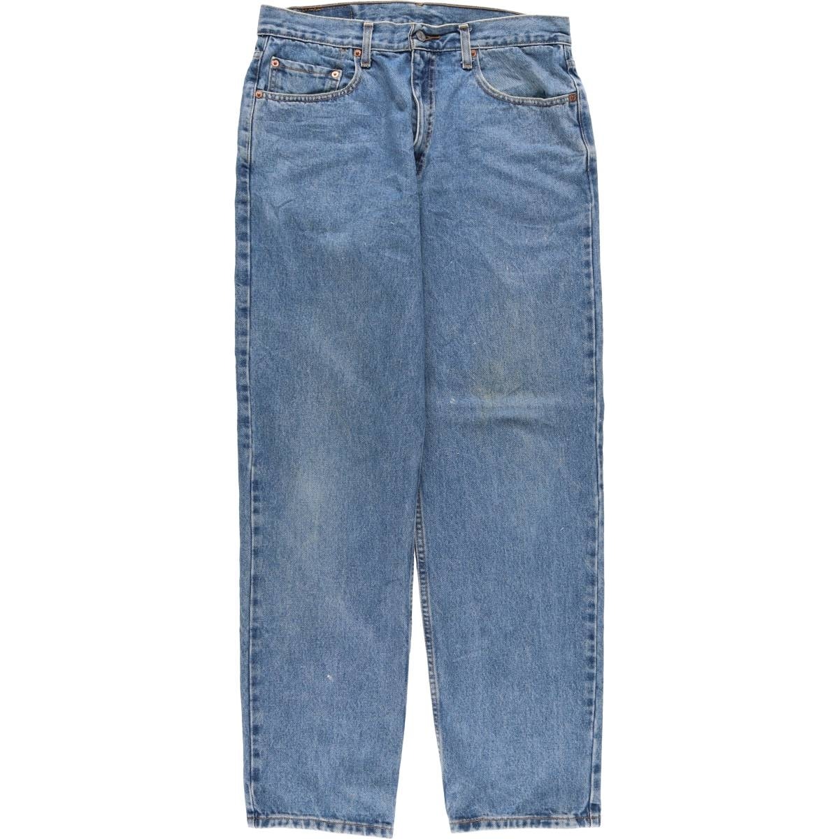 古着 00年代 リーバイス Levi's 550 RELAXED FIT テーパードデニムパンツ メンズw33相当/eaa526984