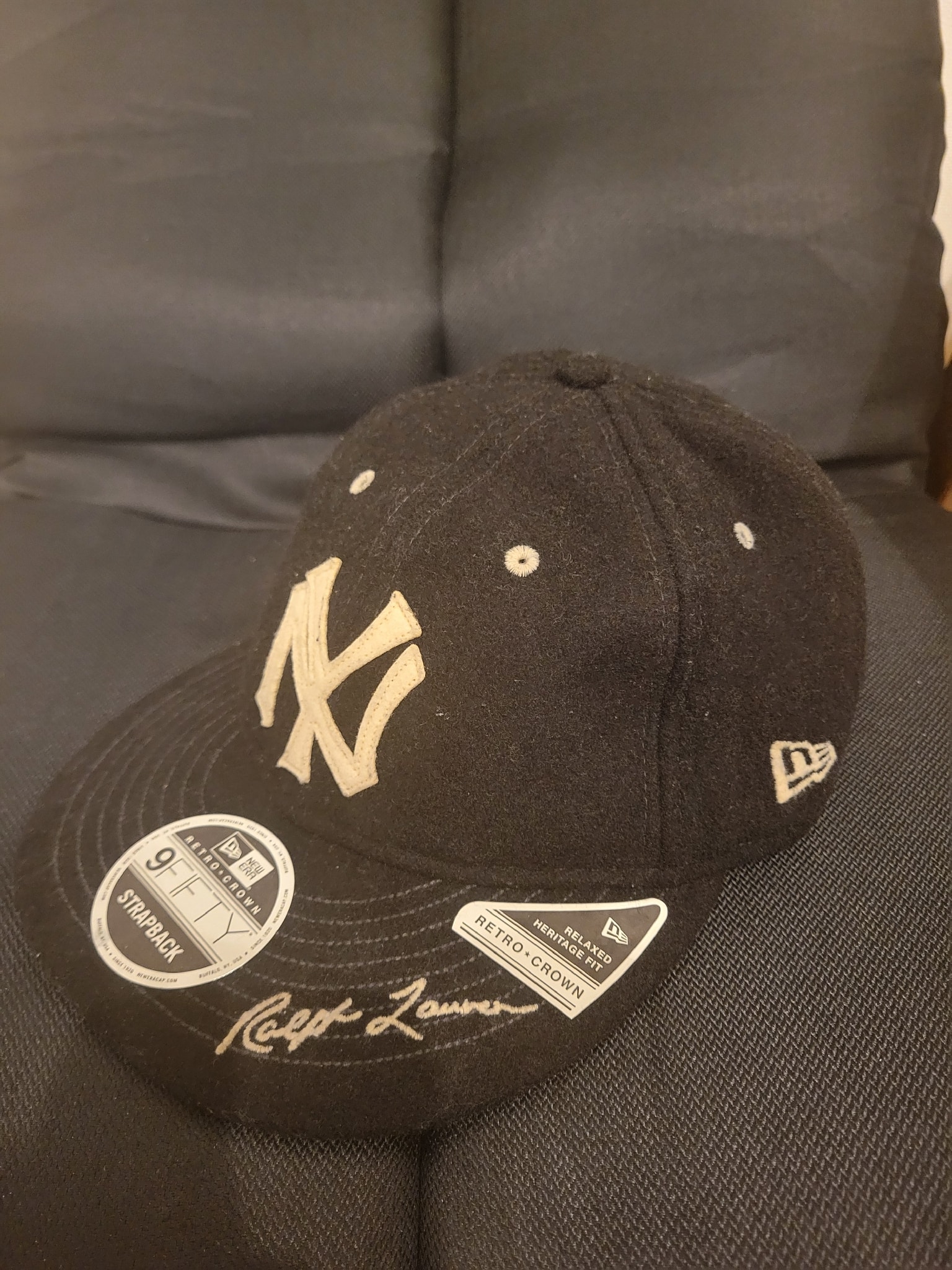 NEW ERA x Polo Ralph Lauren x MLB Yankees RC 9FIFTY "Black"