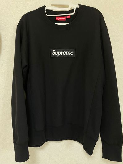 Supreme Box Logo Crewneck Sweatshirt "Black" (18FW)