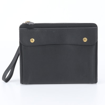 ■美品 バーバリー セカンドバッグ レザー