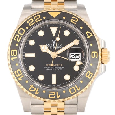 ロレックス GMTマスターII 126713GRNR SSxYG 自動巻 ランダム番