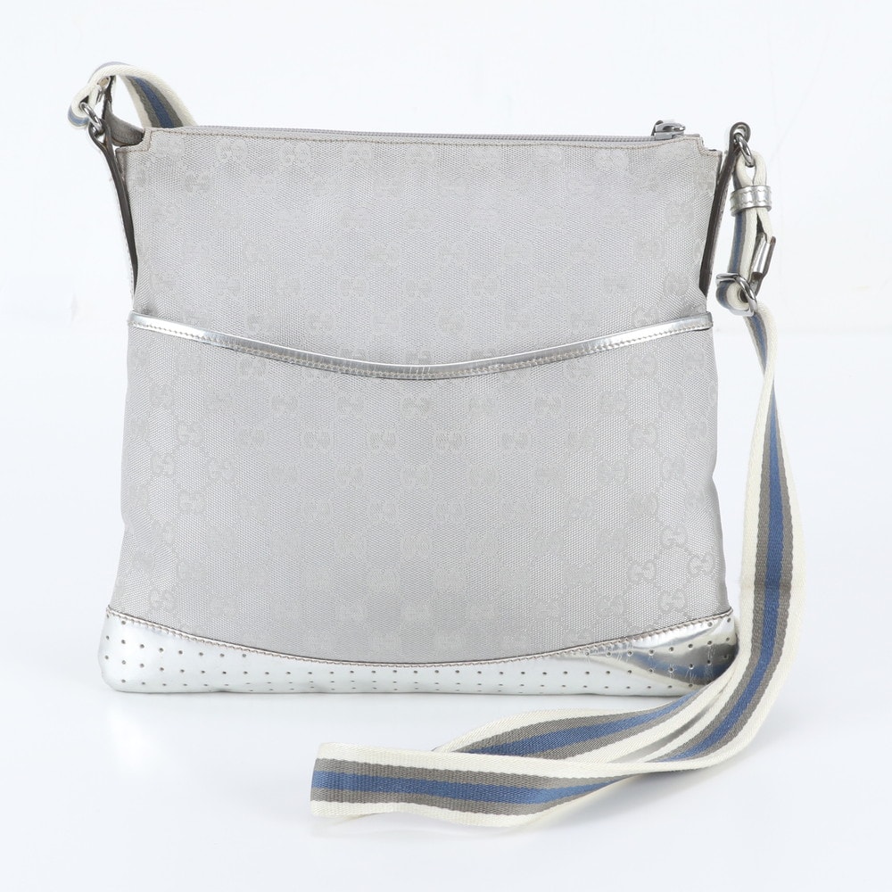 ■美品 グッチ GGキャンバス 145857 ショルダーバッグ