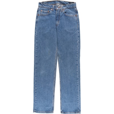 古着 90年代 リーバイス Levi's 505 REGULAR FIT STRAIGHT LEG テーパードデニムパンツ USA製 レディースL(w28)相当 ヴィンテージ/evb030046