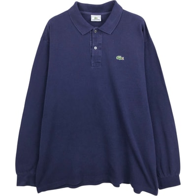 古着 ラコステ LACOSTE 長袖 ポロシャツ 7 メンズXXL相当/eaa545063