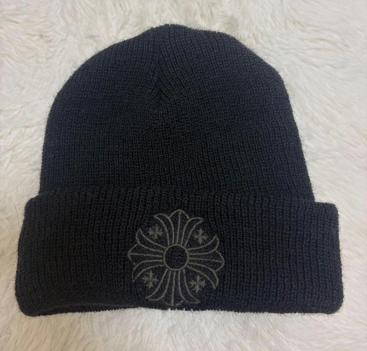 Chrome Hearts Wool Watch Cap CH Plus "Black"