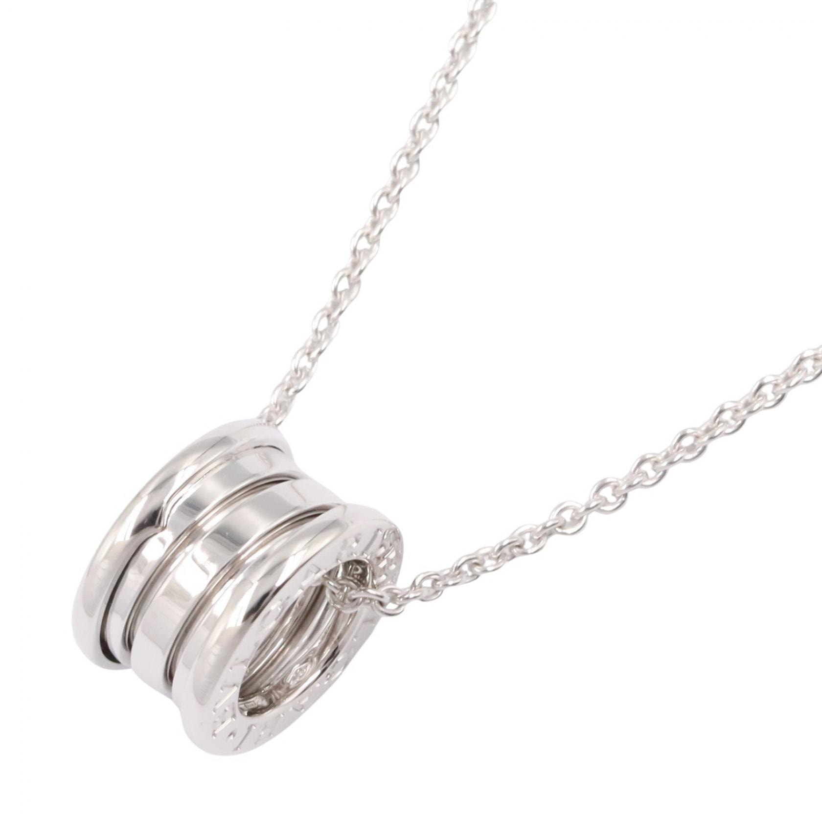 ブルガリ BVLGARI B-zero1 ビーゼロワン ネックレス ネックレス ジュエリー K18WG(ホワイトゴールド) レディース シルバー系 【中古】