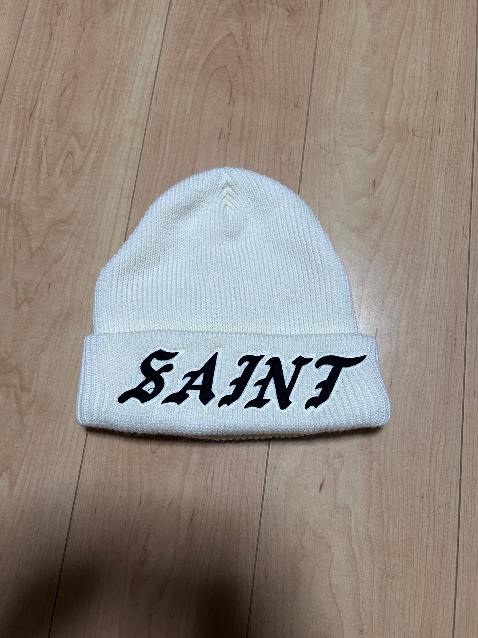SAINT Mxxxxxx Knit Cap Saint "White"