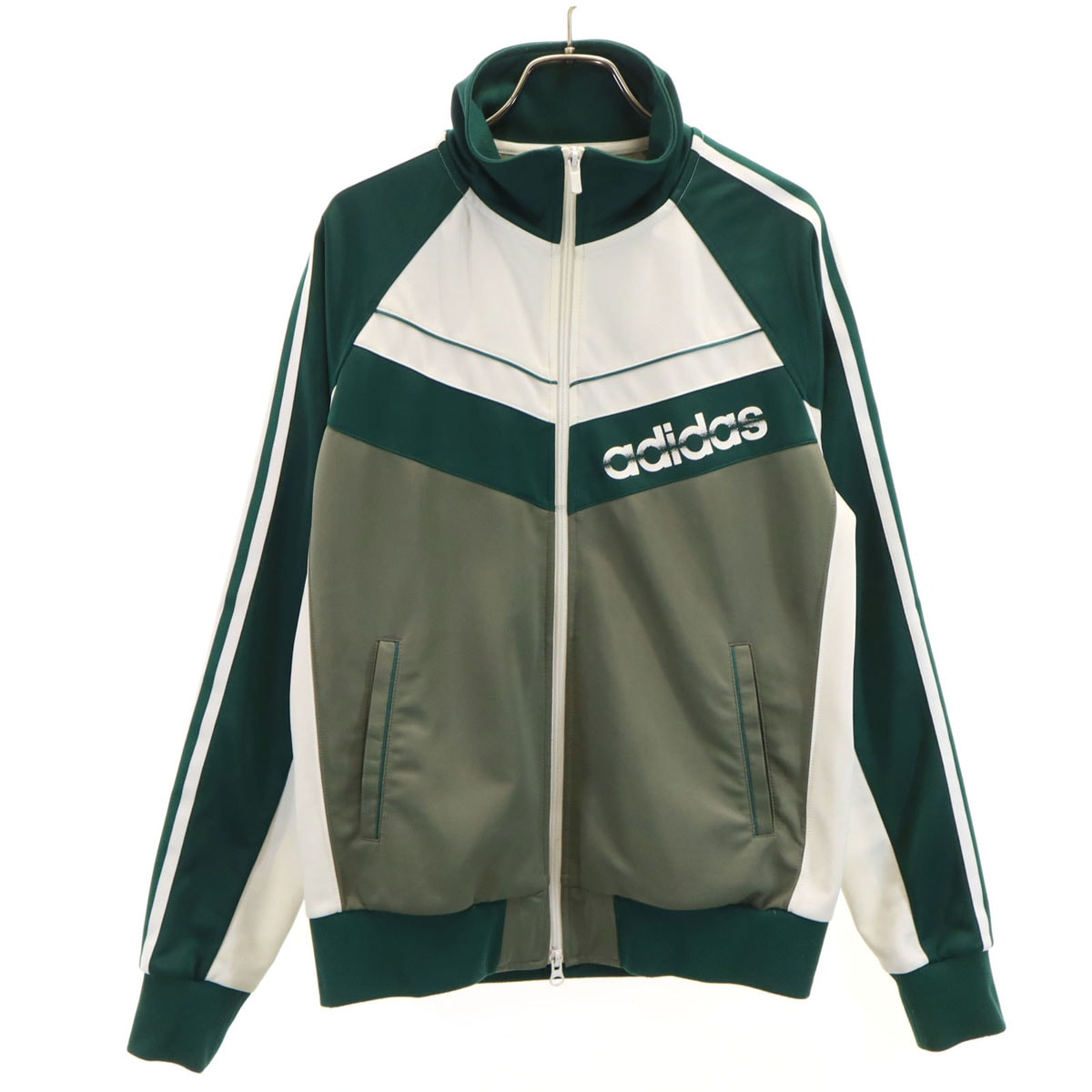 adidas アディダス トラックジャケット M グリーン ジャージ