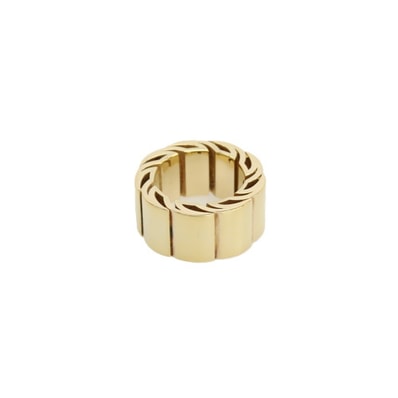 【中古】ボッテガヴェネタ BOTTEGAVENETA リング・指輪 ゴールド【サイズ19】【ユニセックス】