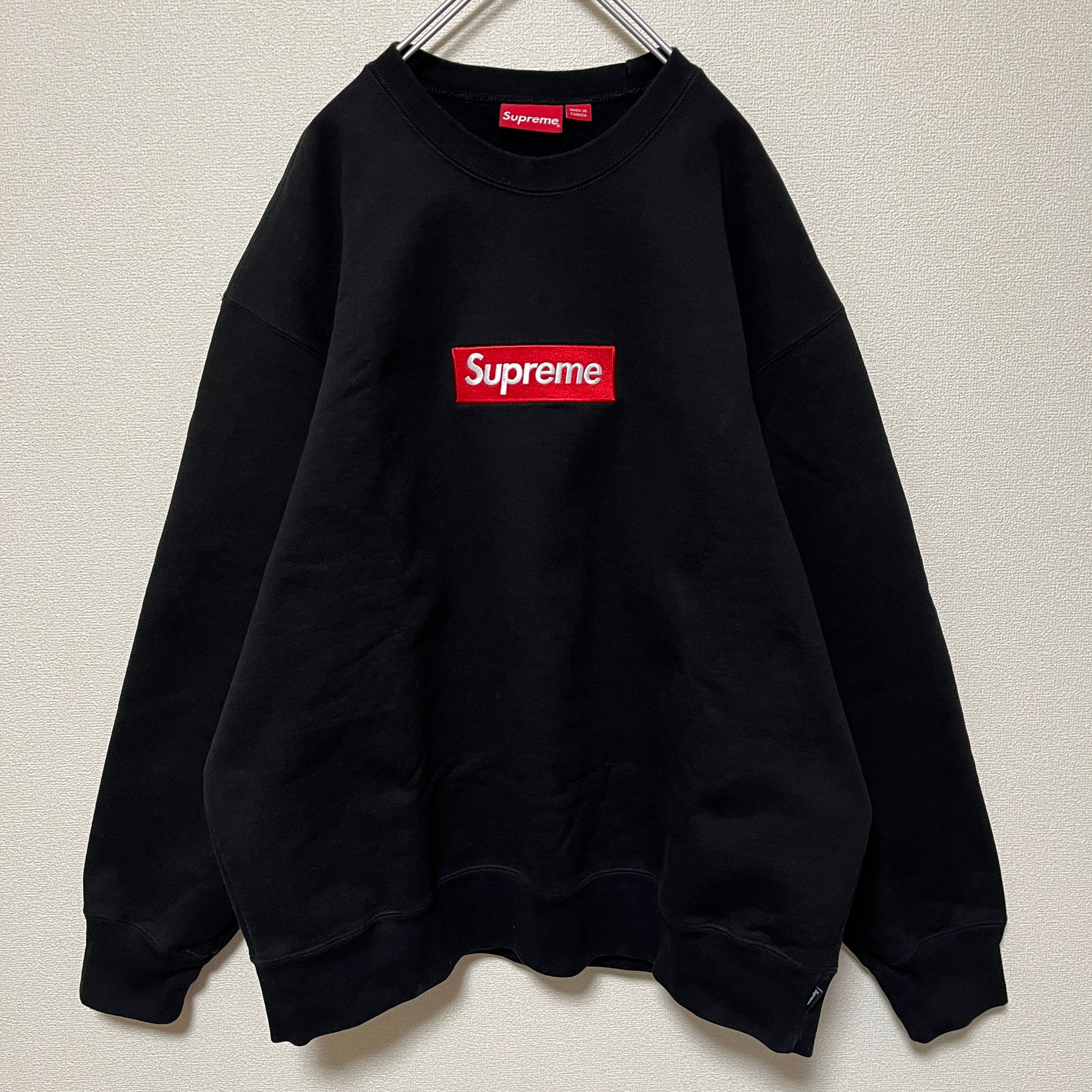 Supreme Box Logo Crewneck "Black" (22FW)