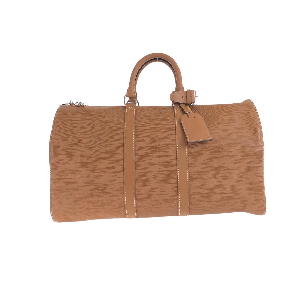 美品 LOUIS VUITTON ルイヴィトン エピ キーポル45 男女兼用 キャネル シルバー金具 エピレザー ボストンバッグ 503248 【中古】