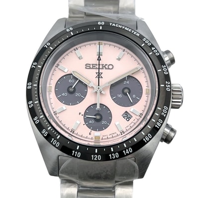 SEIKO セイコー SBDL127 プロスペックス スピードタイマー ソーラー クラシカルローズ文字盤 クロノグラフ メンズ 腕時計 C1387