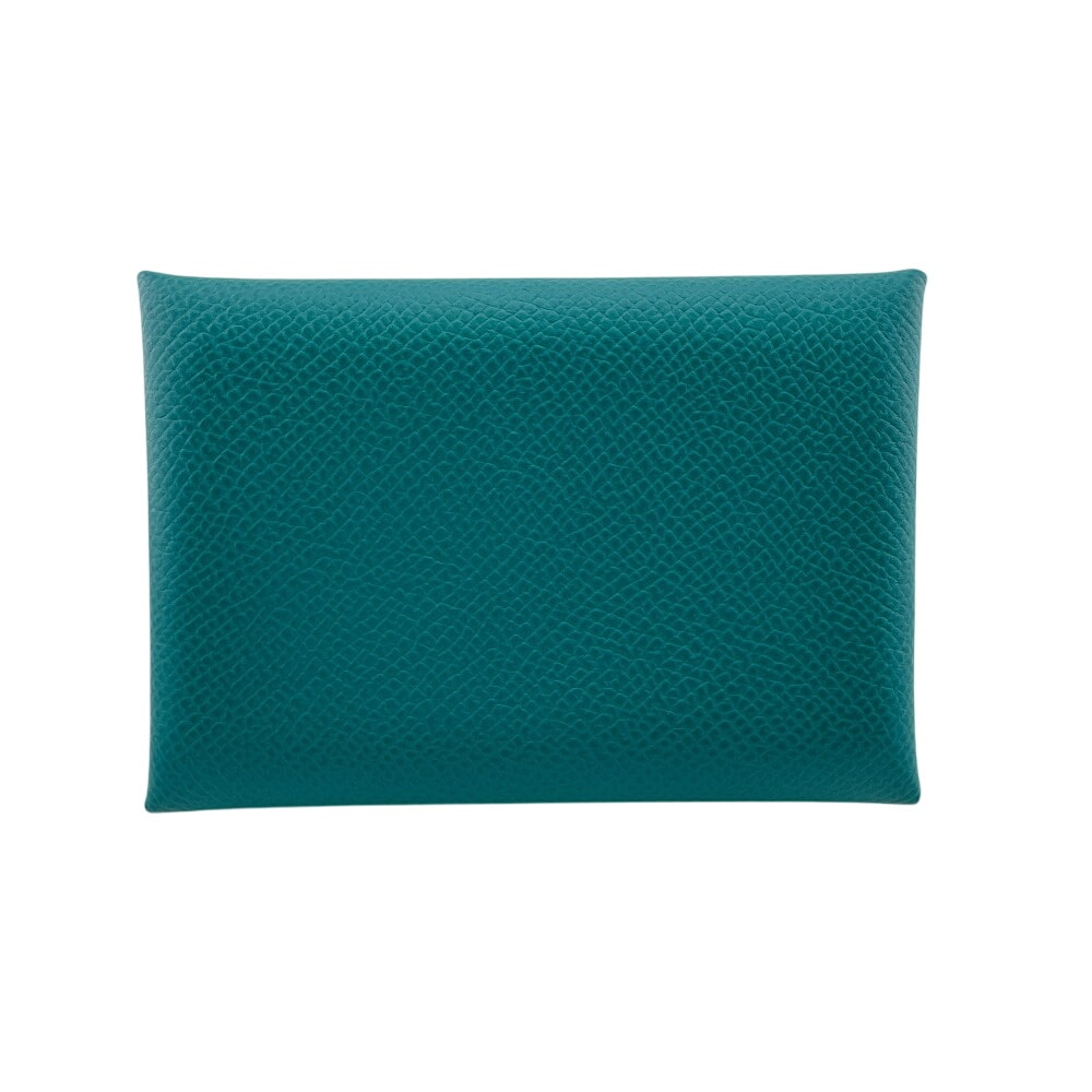 エルメス HERMES コインケース カルヴィ デュオ ヴェールジェイド