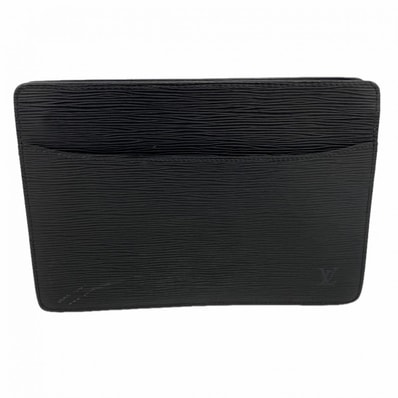 【6gc2776】ルイヴィトン クラッチバッグ エピ ポシェットオム M52522 ノワール【中古】メンズ