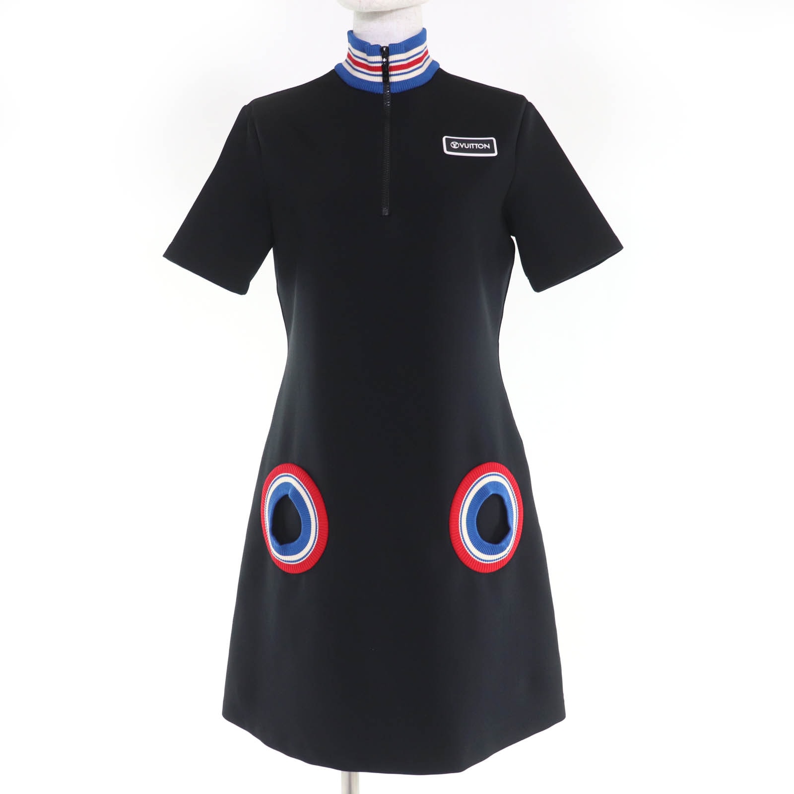 極美品 ルイヴィトン ワンピース ブラック レディース M