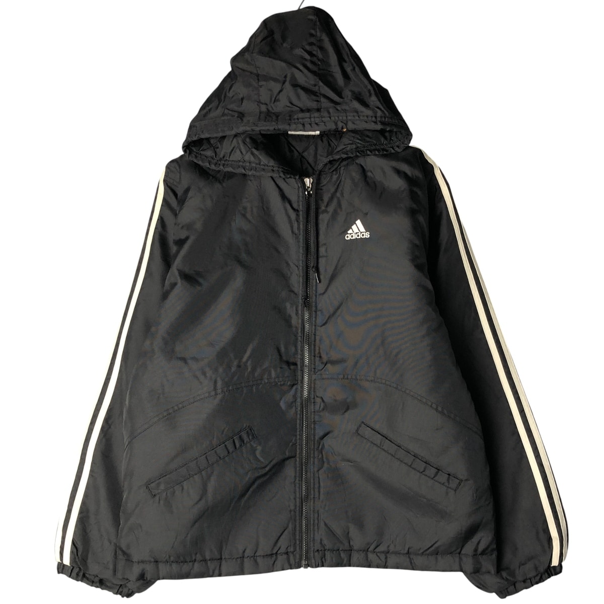 古着 90年代 アディダス adidas 中綿パーカー パファージャケット メンズL相当 ヴィンテージ/eaa599780