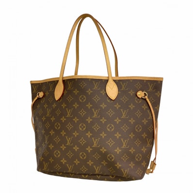 【6de5704】ルイヴィトン トートバッグ モノグラム ネヴァーフルMM M40995 ブラウン【中古】レディース
