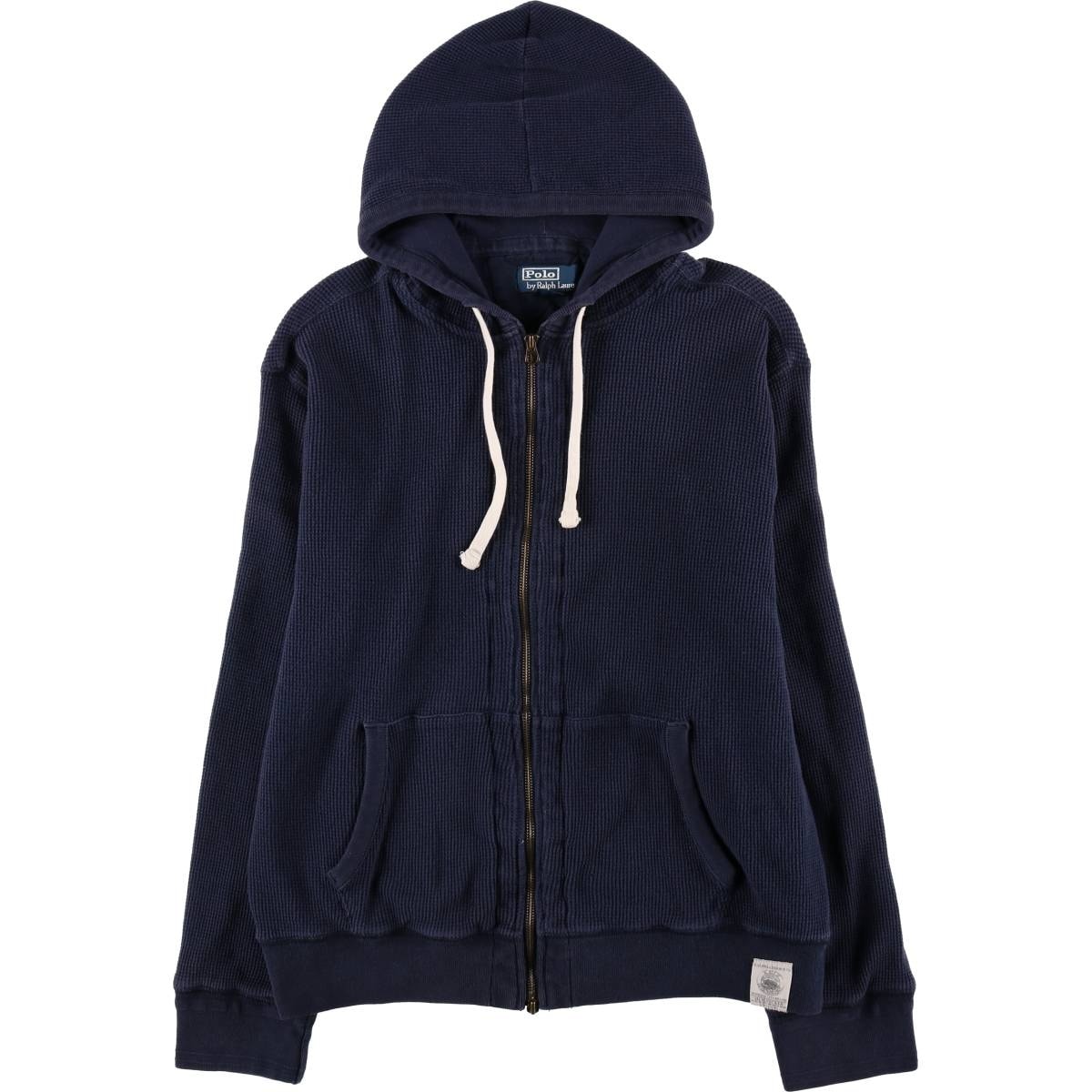 古着 ラルフローレン Ralph Lauren POLO by Ralph Lauren サーマル スウェットフルジップパーカー メンズXL相当/eaa629141