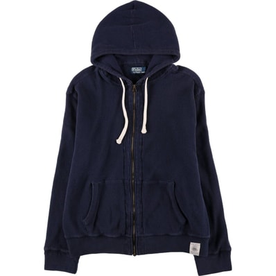 古着 ラルフローレン Ralph Lauren POLO by Ralph Lauren サーマル スウェットフルジップパーカー メンズXL相当/eaa629141