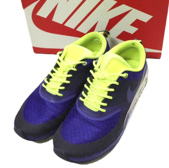 NIKE ナイキ WMNS AIR MAX THEA WOVEN QS ウィメンズ エアマックス シア ウーブン 627249-500 US7(24cm) Electric Purple/Electric Purple Volt/White スニーカー
