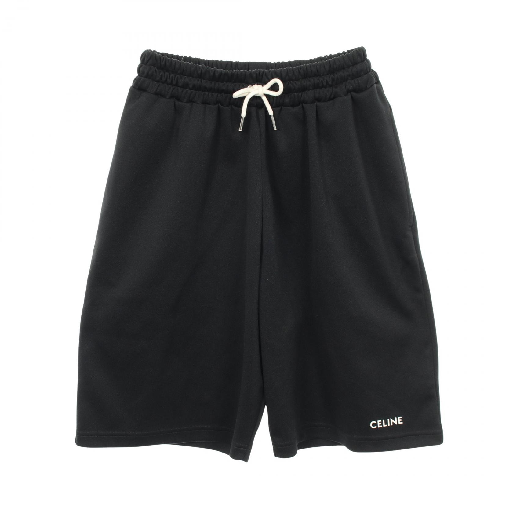 セリーヌ CELINE パンツ 衣料品 ボトムス ポリエステル メンズ ブラック系 2Z144121O 【中古】