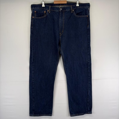 古着 リーバイス Levi's デニム パンツ 505 ストレート 大きいサイズ インディゴ ジーパン ジーンズ w42 L30 ブルー メンズ