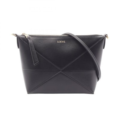 ロエベ LOEWE パズルフォルド ポーチ 2WAY セカンドバッグ クラッチバッグ バッグ レザー レディース ブラック系 C510PT1X011100 【新品】