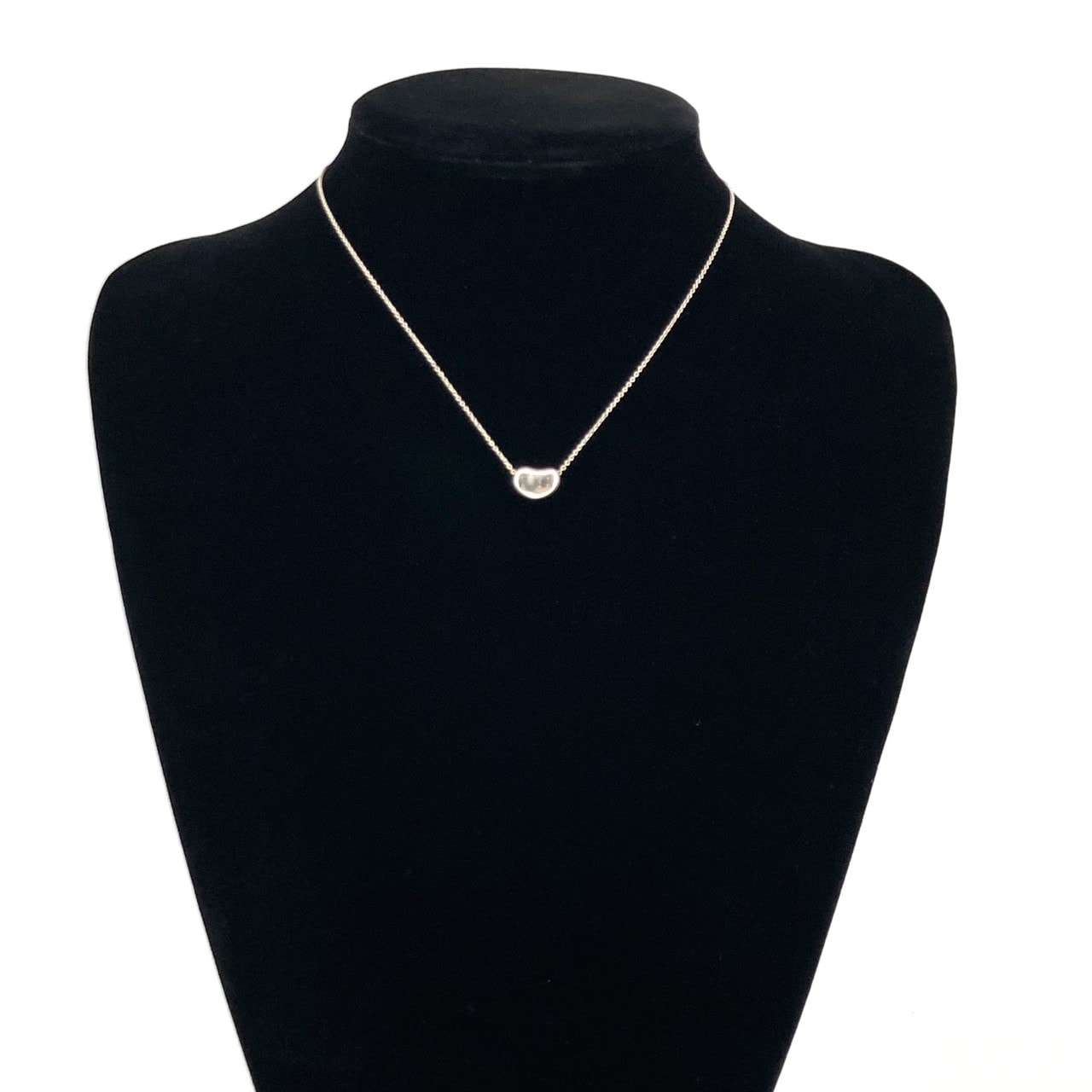TIFFANY&Co.(ティファニー) エルサペレッティ ビーン デザイン Ag925 ネックレス 3.76g シルバー