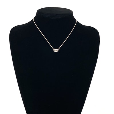 TIFFANY&Co.(ティファニー) エルサペレッティ ビーン デザイン Ag925 ネックレス 3.76g シルバー