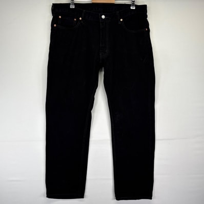古着 リーバイス Levi's デニムパンツ 505 ストレート ジーンズ ジーパン 長ズボン 大きいサイズ w38 L32 ブラック メンズ