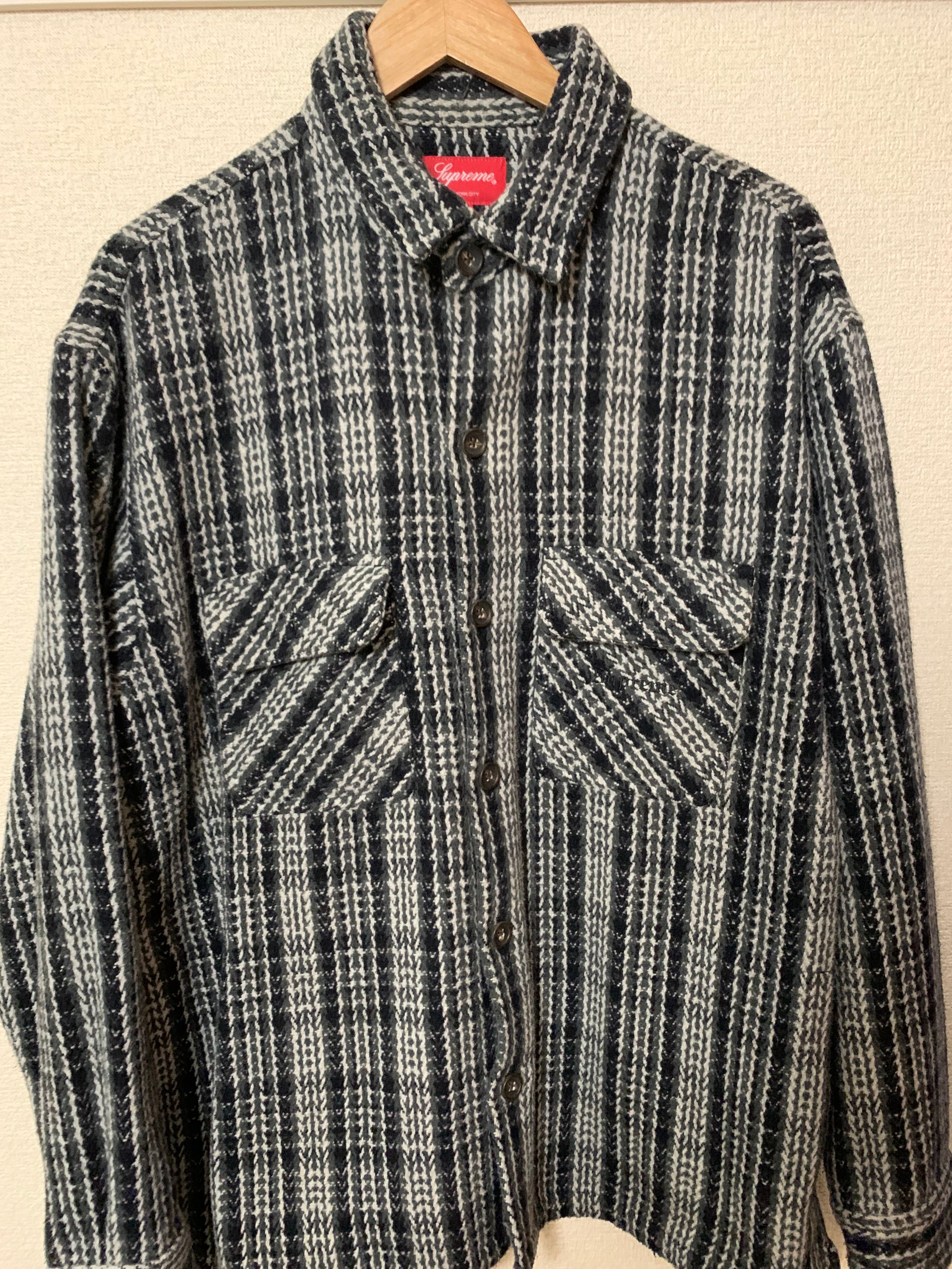 Supreme Heavy Flannel Shirt "Black"