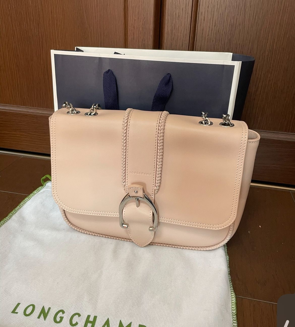 longchamp leather bag