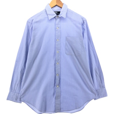 古着 ラルフローレン Ralph Lauren ANDREW 長袖 コットンストライプシャツ メンズM相当/eaa540751