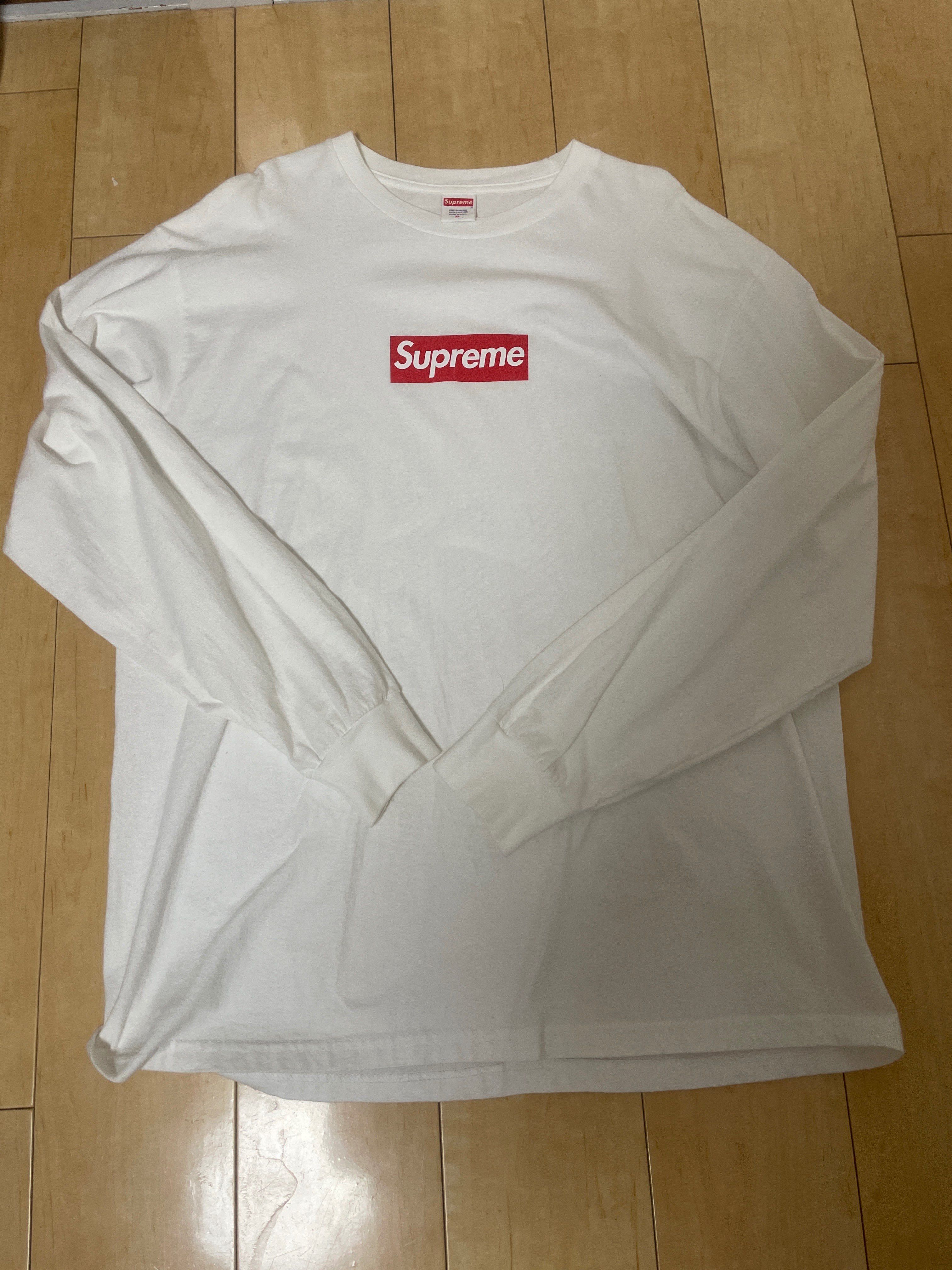 Supreme Box Logo L/S Tee "White"