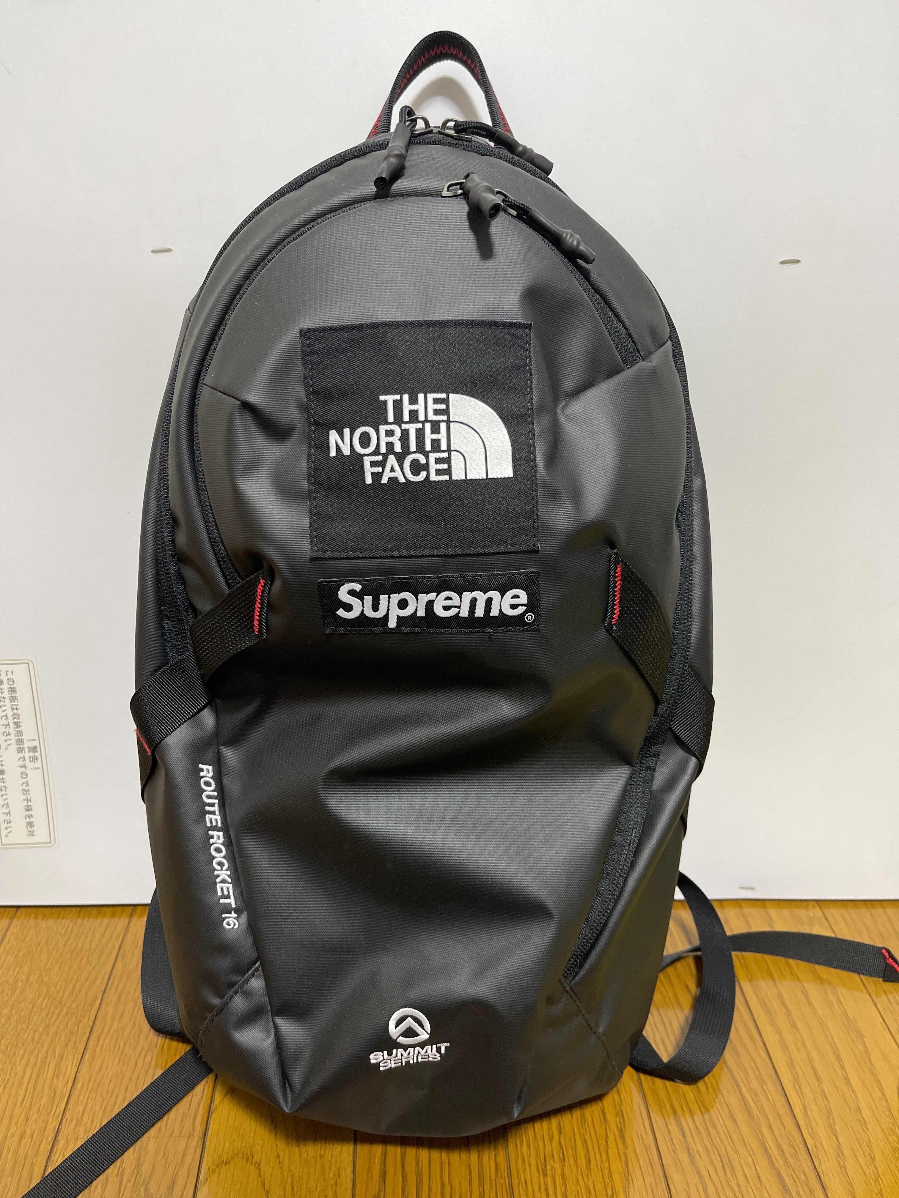 Supreme x The North Face Summit Series Outer Tape Seam Route Rocket Backpack "Black"