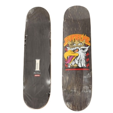 【中古】シュプリーム Supreme 2012年秋冬 Sean Cliver Griffin Logo Skateboard スケートボード デッキ スケボー ブラック【メンズ】